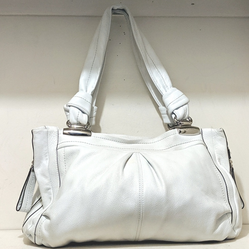 Triple Comp Genuine Leather B Makowsky Hobo Bag